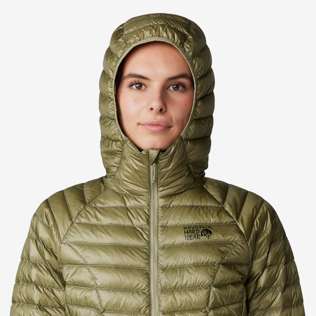 Mountain Hardwear W Ghost Whisperer™ Hoody in GRÜN