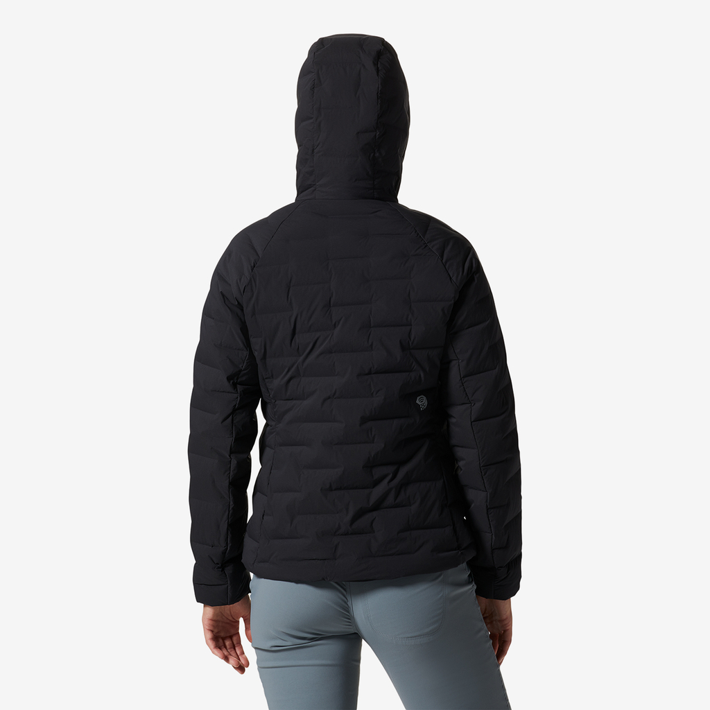 Mountain Hardwear W Stretchdown™ Hoody in SCHWARZ