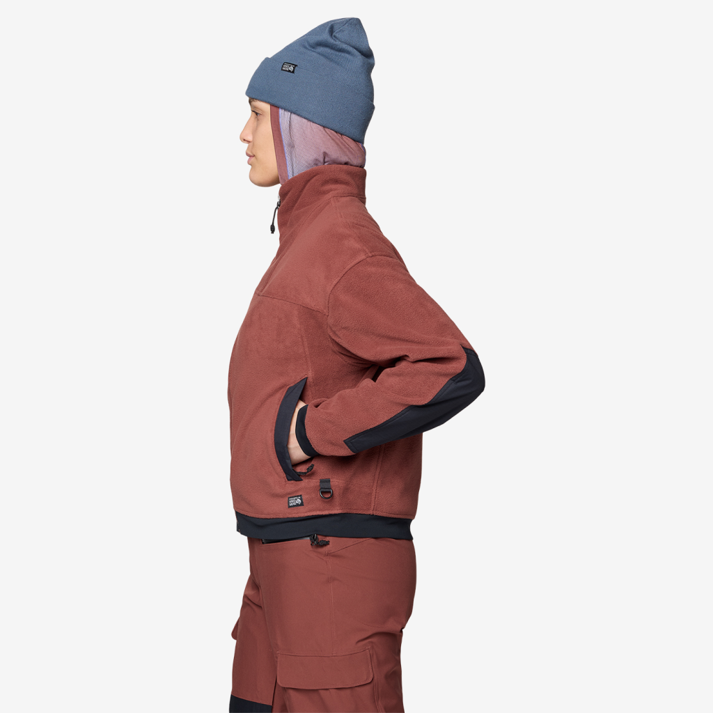 Mountain Hardwear W Powder Maven™ Fleece Full Zip Jacket in BRAUN
