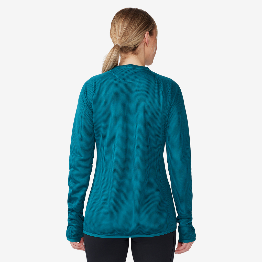 Mountain Hardwear W AirMesh LS Crew für Damen in BLAU