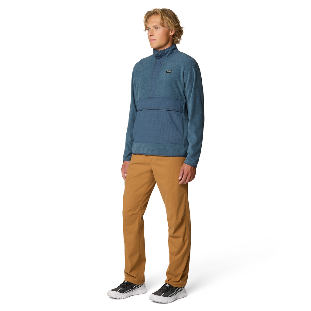 Mountain Hardwear M Microchill™ Snap Pullover in BLAU