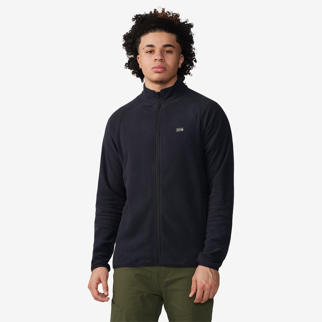 Mountain Hardwear M Microchill™ Full Zip Jacket in SCHWARZ