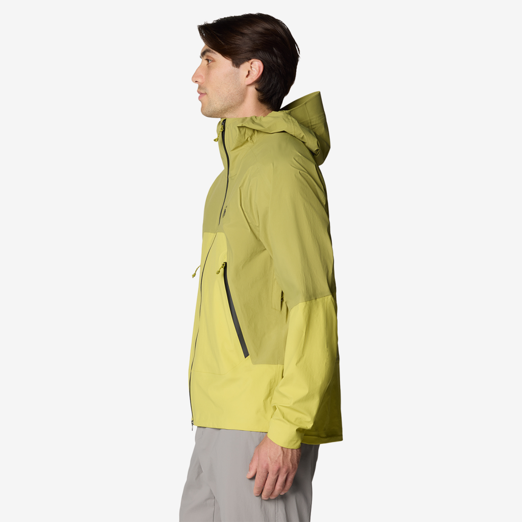 Mountain Hardwear M Cloud Cipher™ Hooded Jacket in GELB