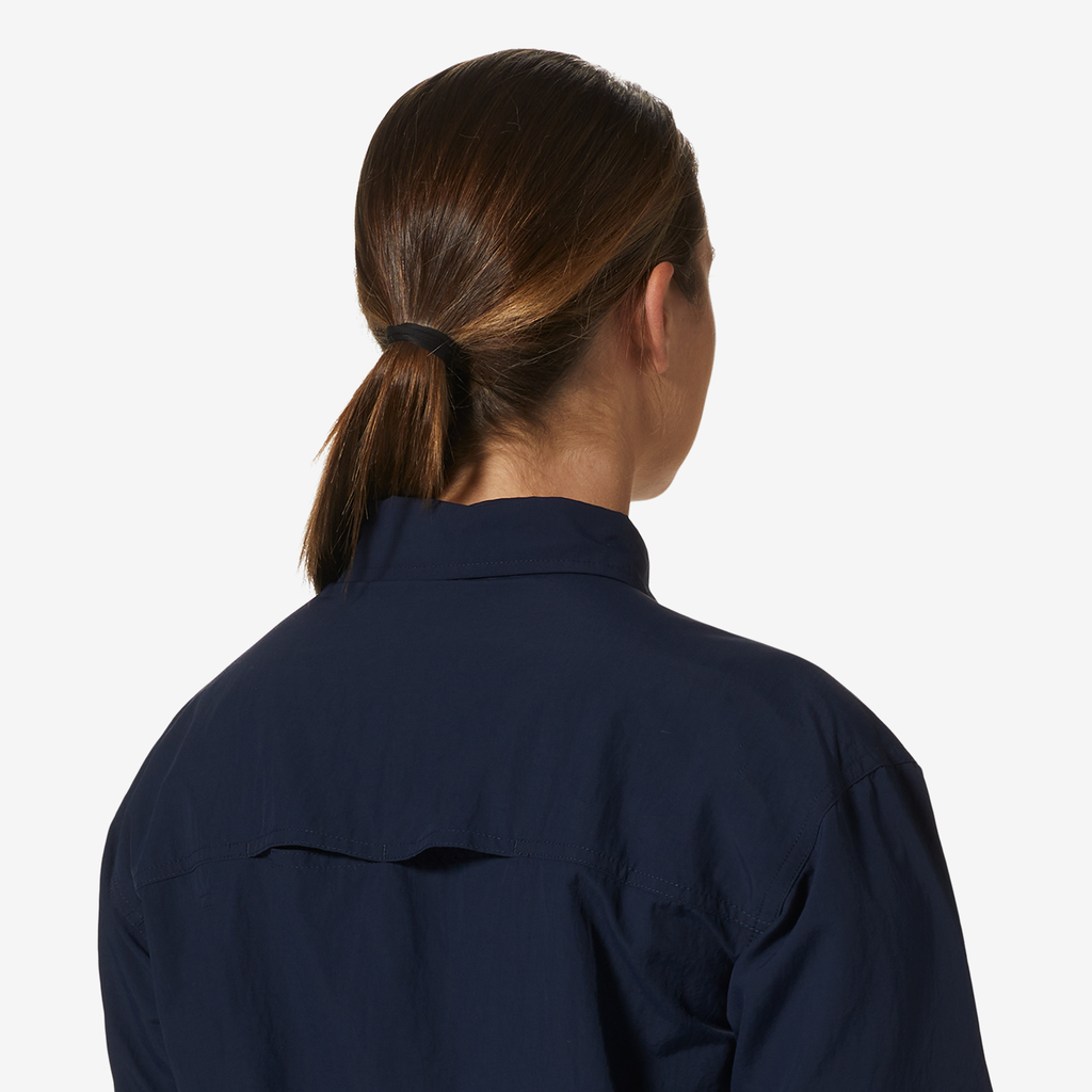 Mountain Hardwear W Stryder™ Long Sleeve Shirt in BLAU