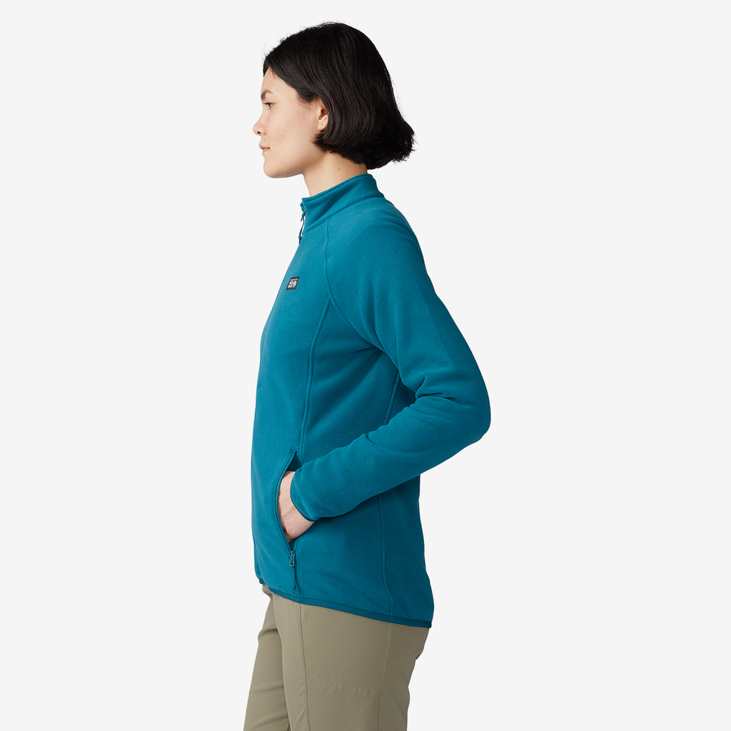 Mountain Hardwear W Microchill™ Full Zip Jacket in BLAU