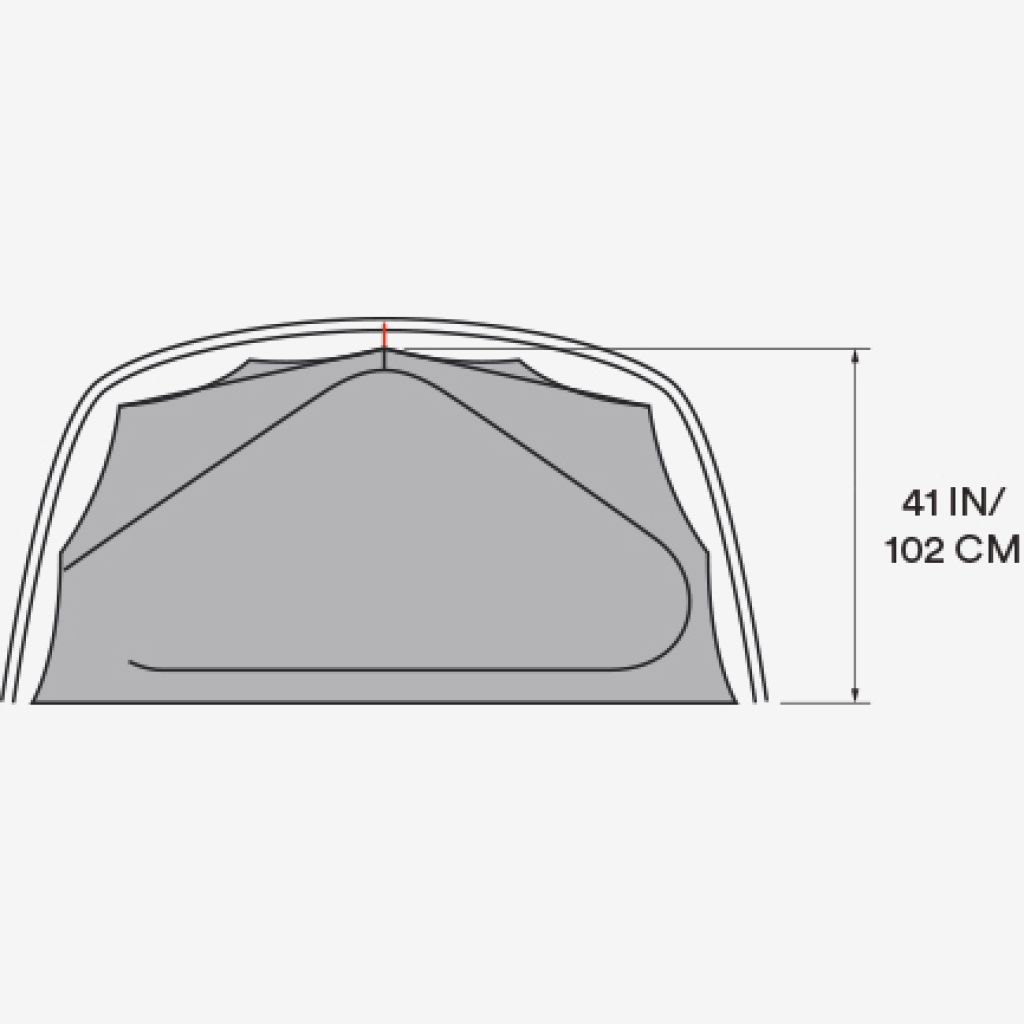 Mountain Hardwear Mineral King 3 Campingzelt in BLAU