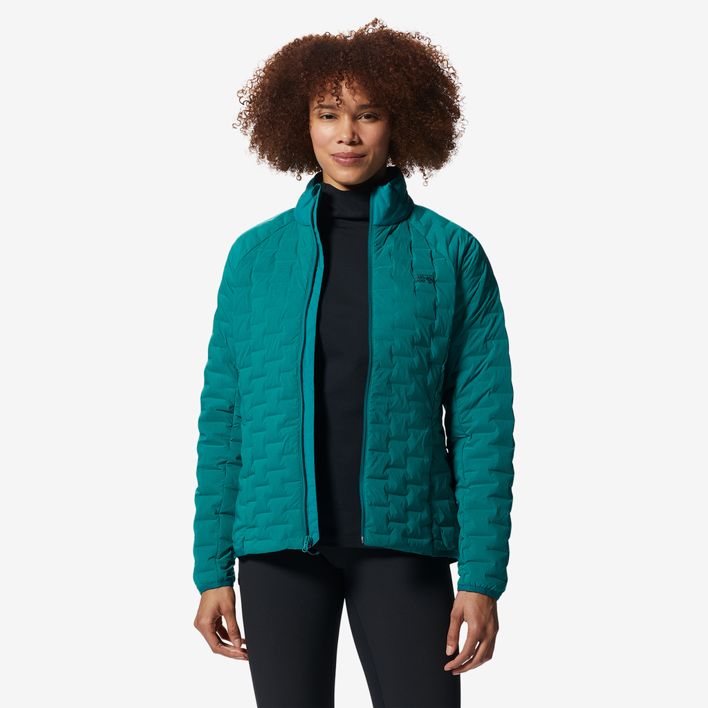 Mountain Hardwear W Stretchdown™ Light Jacket in GRÜN