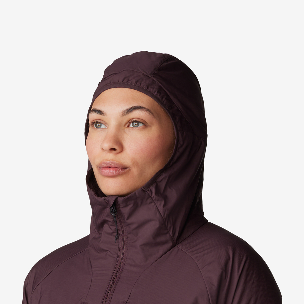 Mountain Hardwear W Kor AirShell™ Warm Hoody in VIOLETT