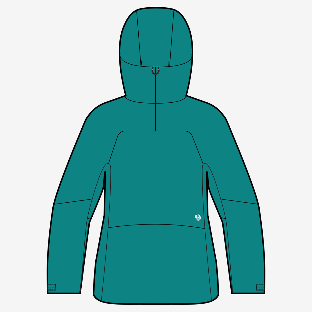 Mountain Hardwear W Stretch Ozonic™ Insulated Jacket in BLAU