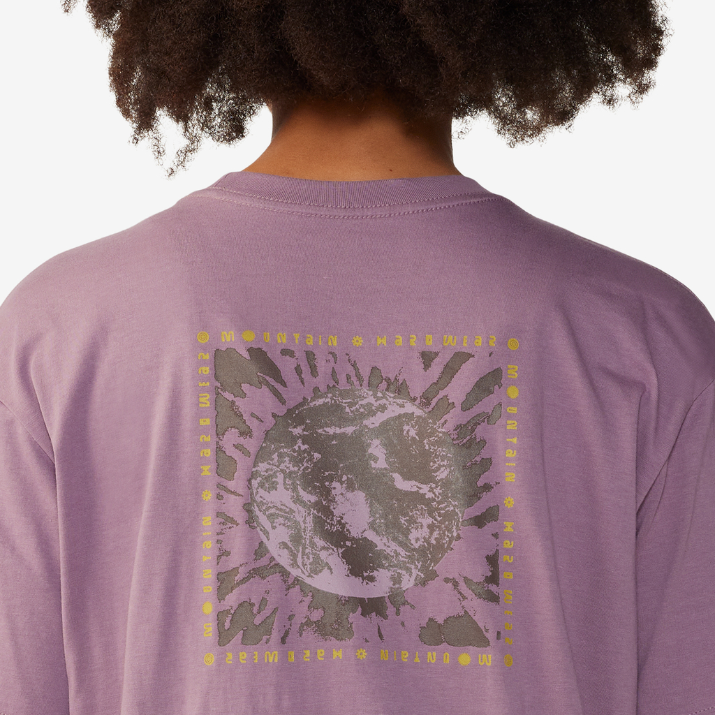 Mountain Hardwear W Tie Dye Earth™ Boxy Short Sleeve in PINK