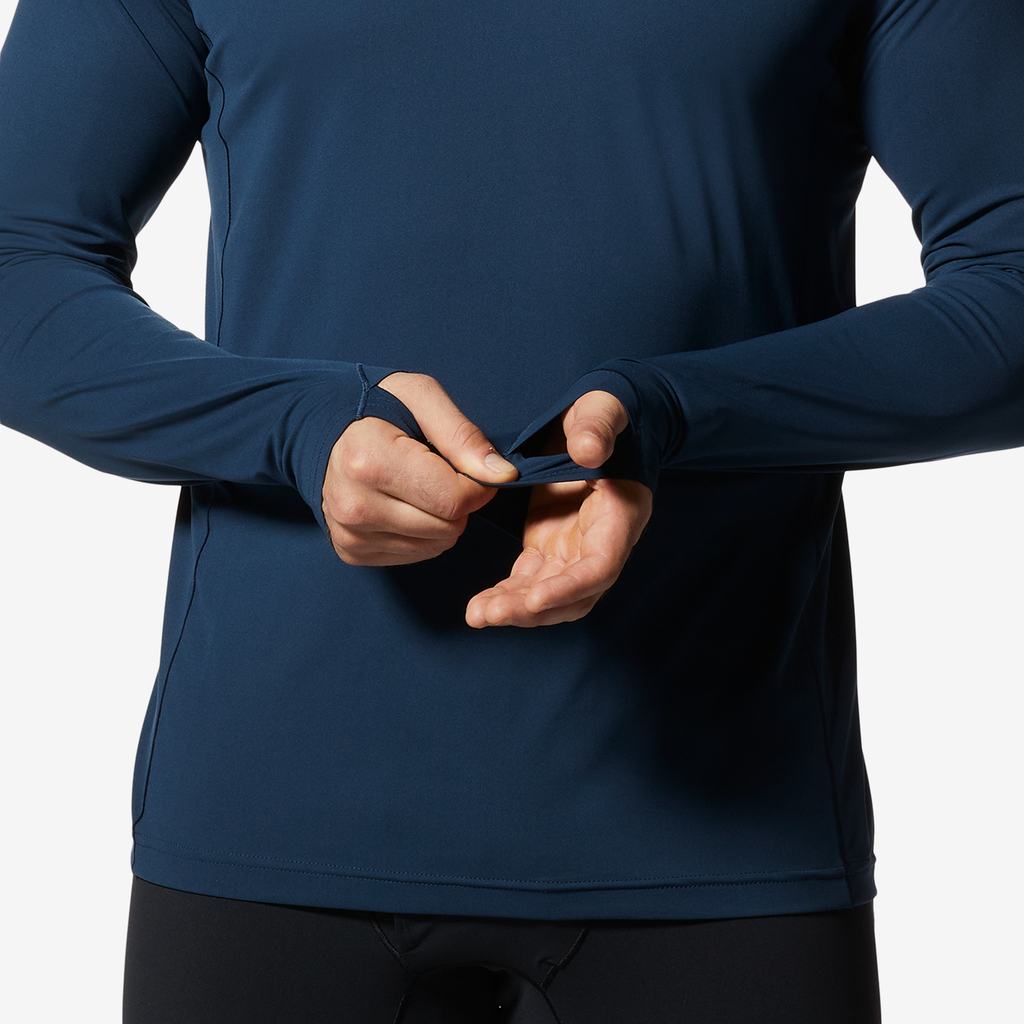 Mountain Hardwear M Mountain Stretch™ Long Sleeve in BLAU