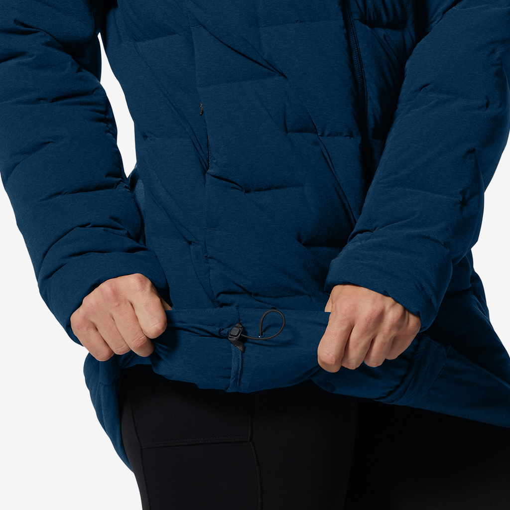 Mountain Hardwear W Stretchdown Parka für Damen in BLAU