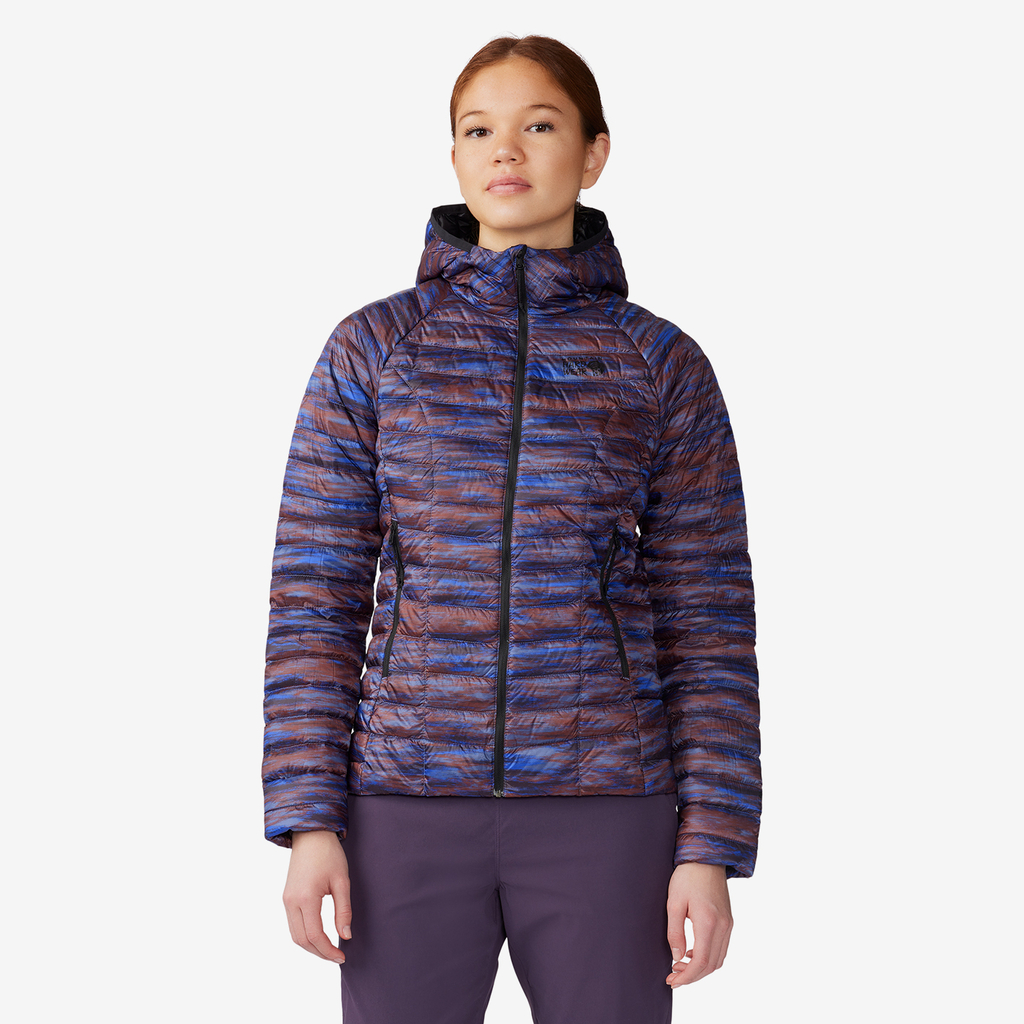 Mountain Hardwear W Ghost Whisperer/2 Hoody für Damen in VIOLETT