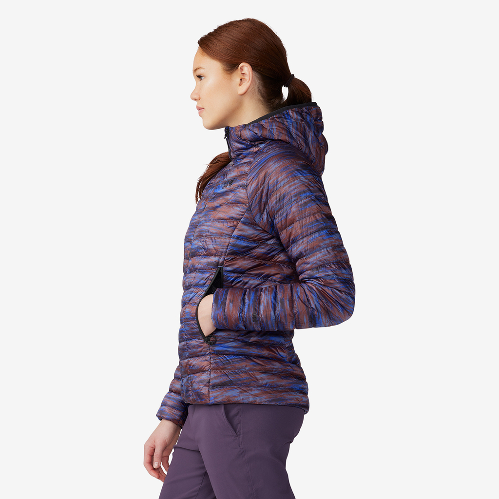 Mountain Hardwear W Ghost Whisperer/2 Hoody für Damen in VIOLETT