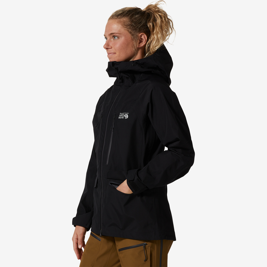 Mountain Hardwear W Boundary Ridge Gore Tex Ski- und Snowboardjacke für Damen in SCHWARZ