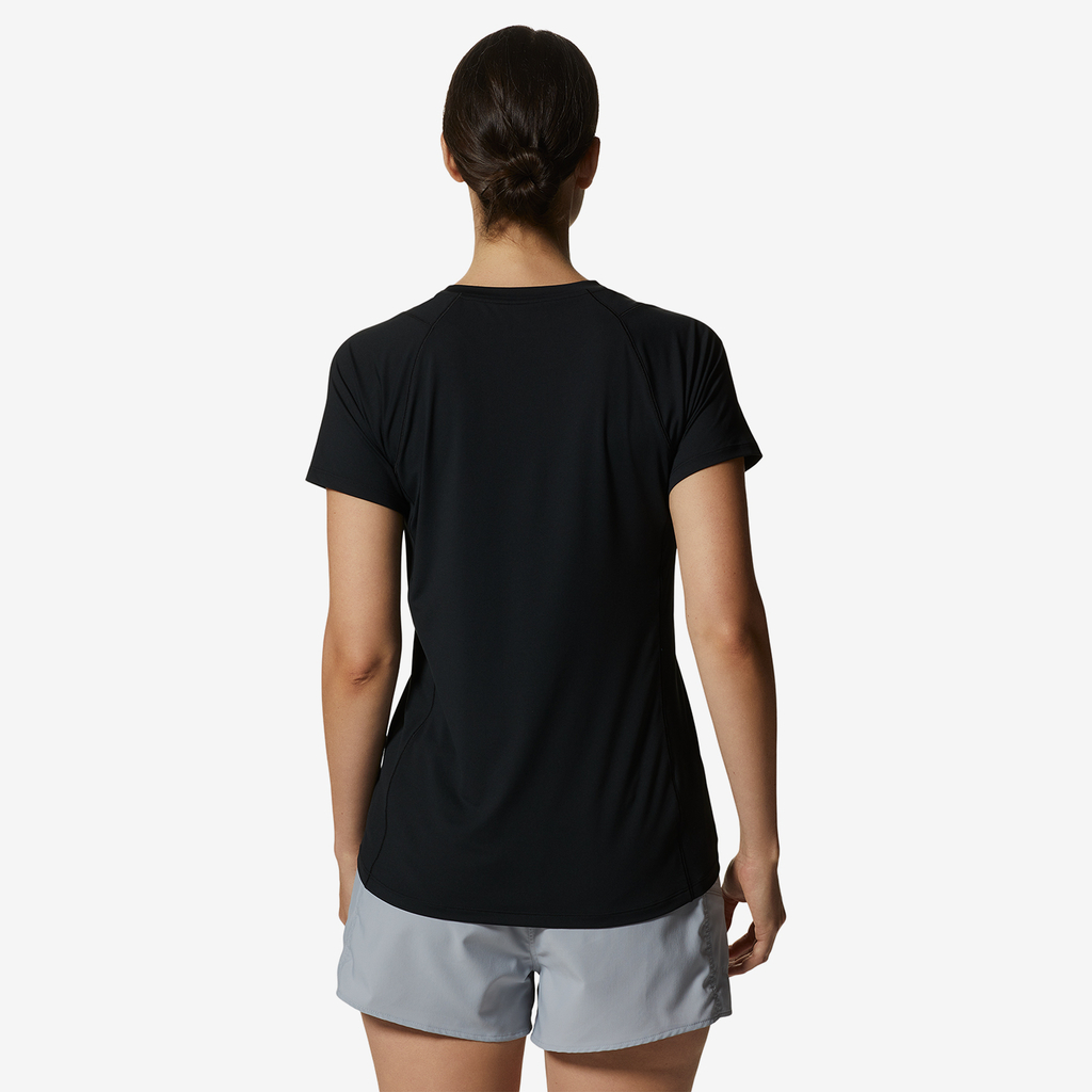 Mountain Hardwear W Crater Lake Short Sleeve für Damen in SCHWARZ