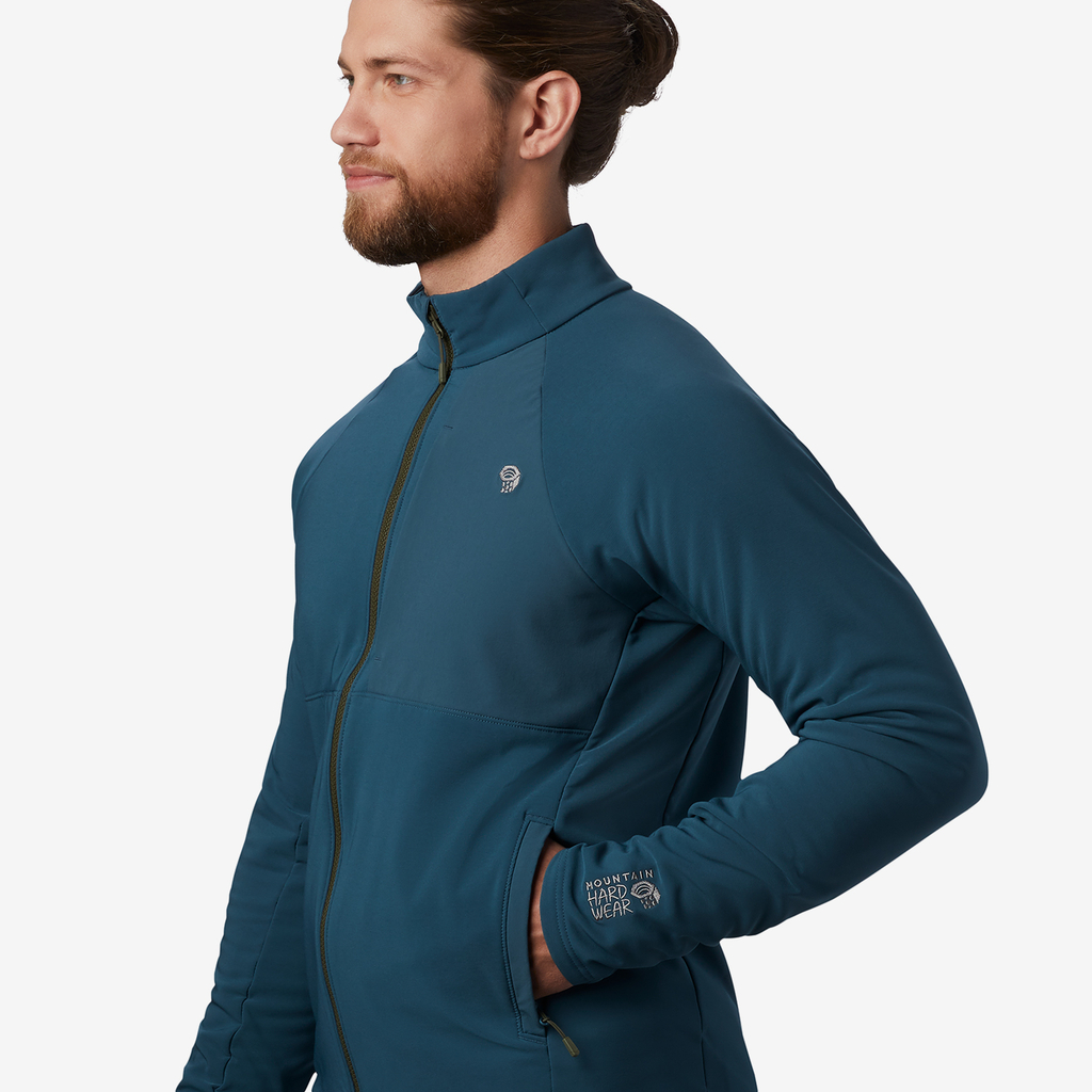 Mountain Hardwear M Keele Softshelljacke für Herren in BLAU