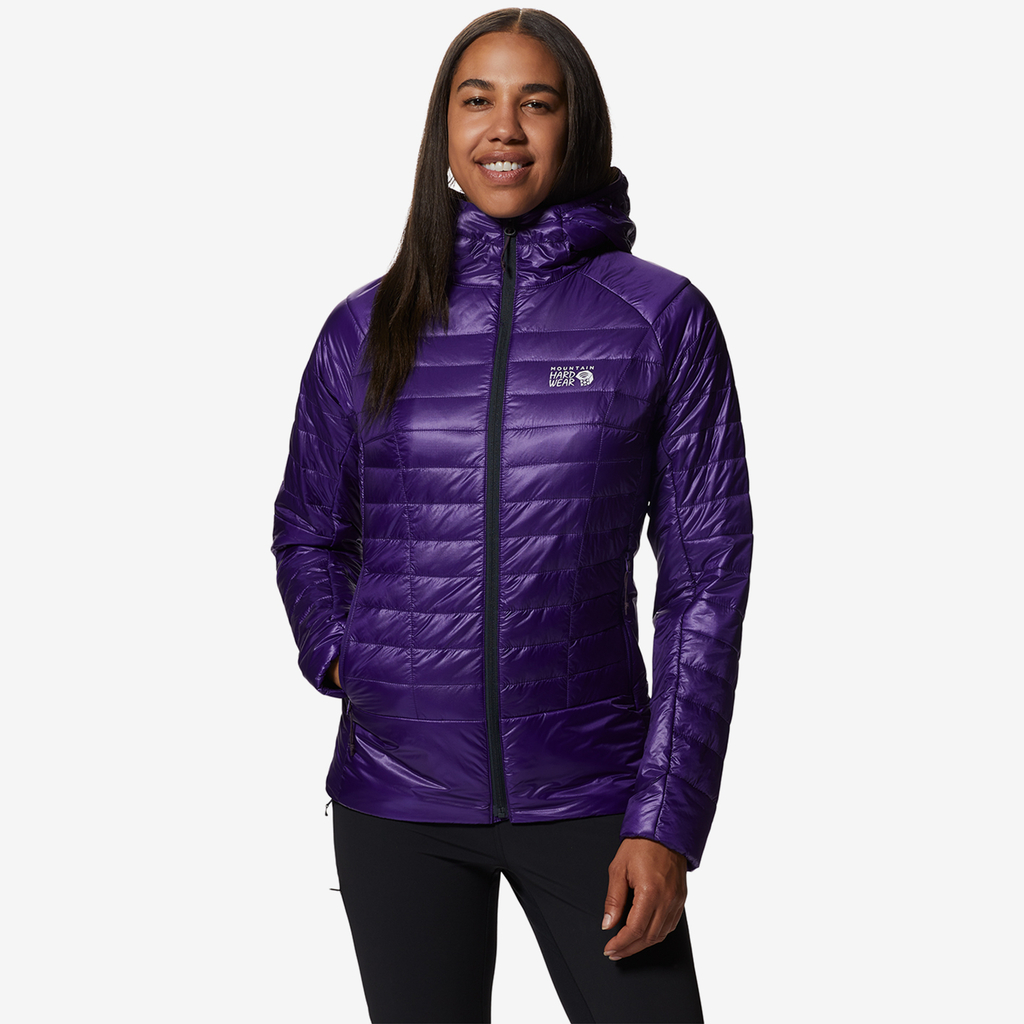 Mountain Hardwear W Ghost Shadow Hoody für Damen in VIOLETT