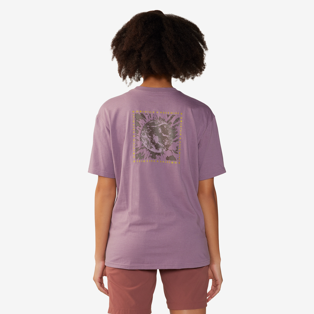 Mountain Hardwear W Tie Dye Earth™ Boxy Short Sleeve in PINK