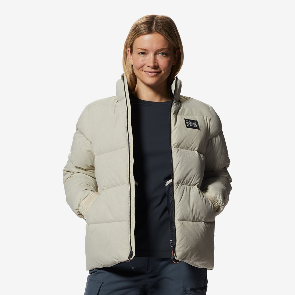 Mountain Hardwear W Nevadan™ Down Jacket in BEIGE