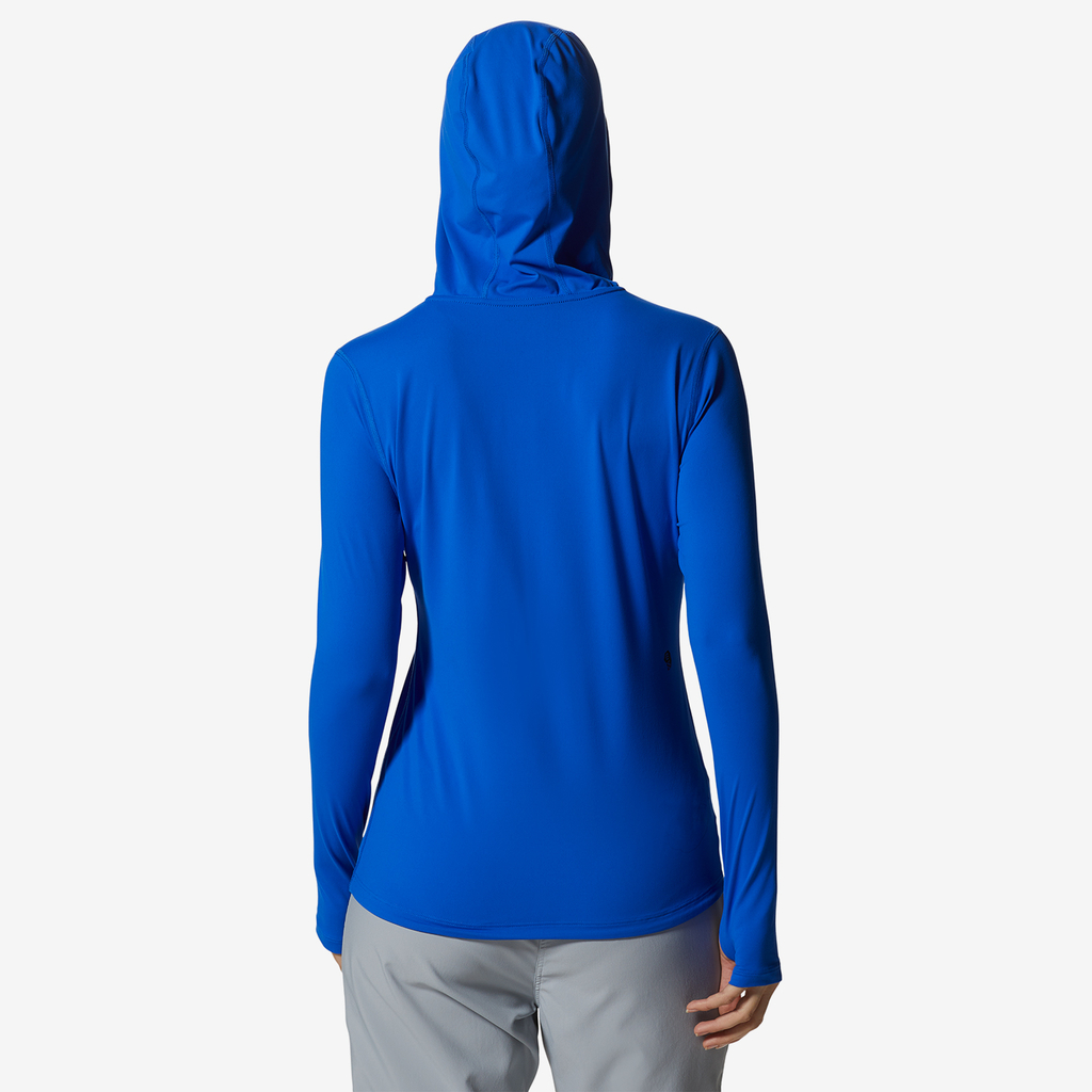 Mountain Hardwear W Crater Lake LS Funktionsshirt für Damen in BLAU