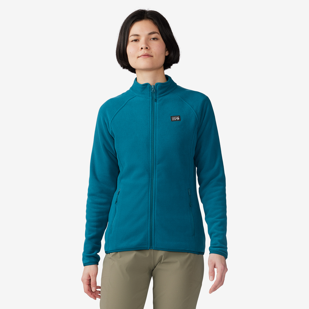 Mountain Hardwear W Microchill™ Full Zip Jacket in BLAU