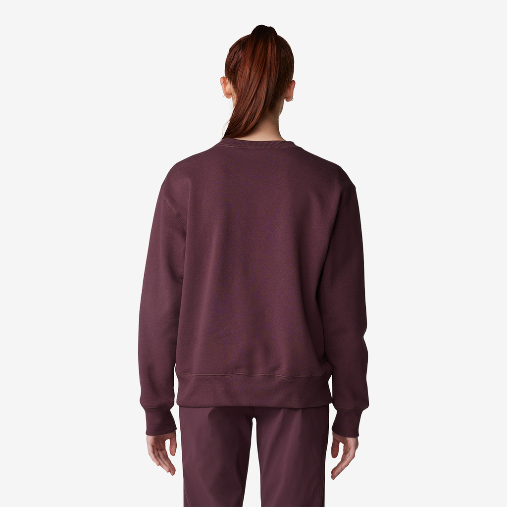 Mountain Hardwear W MHW Logo Pullover Crew in VIOLETT