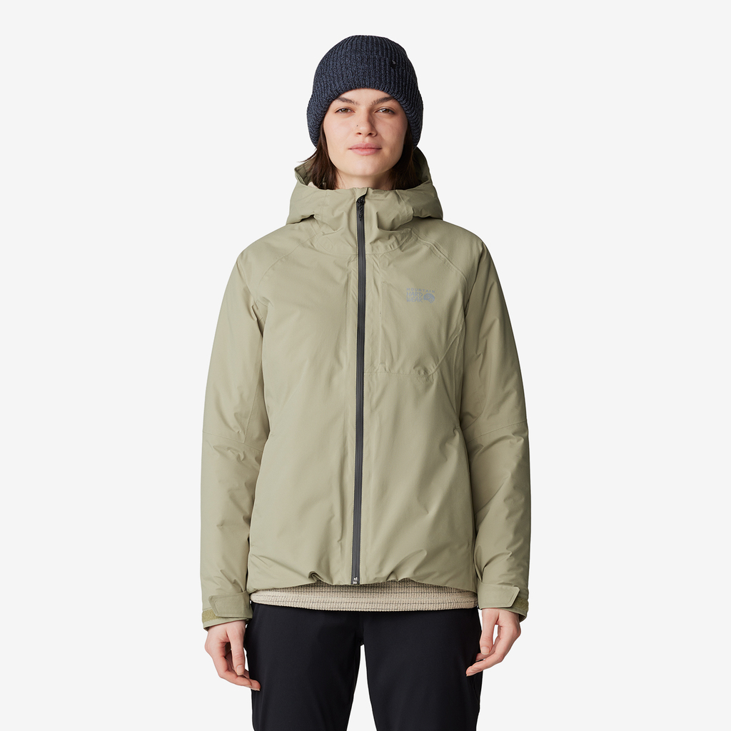 Mountain Hardwear W Stretch Ozonic™ Insulated Jacket in GRÜN