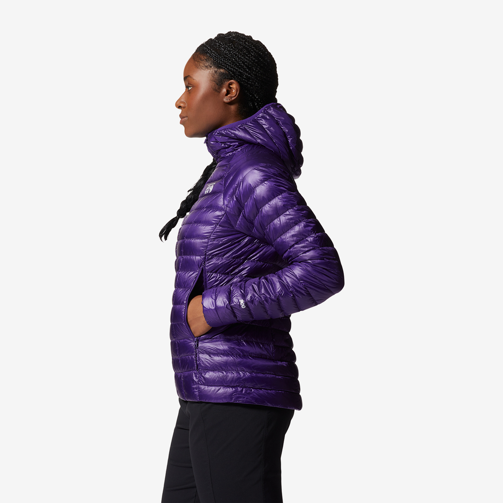 Mountain Hardwear W Ghost Whisperer/2 Hoody für Damen in VIOLETT