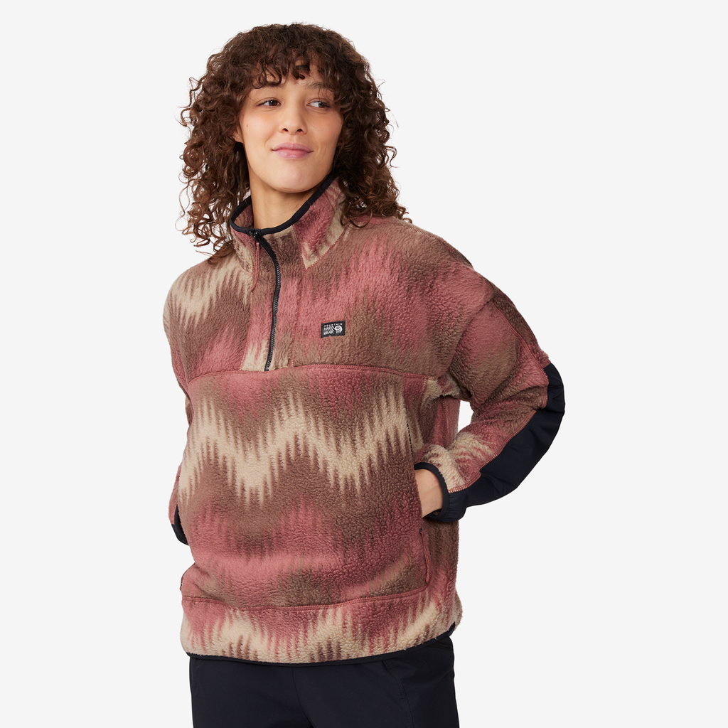 Mountain Hardwear W HiCamp™ Fleece Printed Pullover in MEHRFARBIG