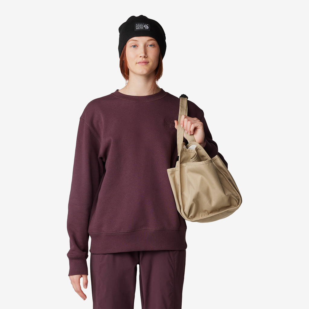 Mountain Hardwear W MHW Logo Pullover Crew in VIOLETT