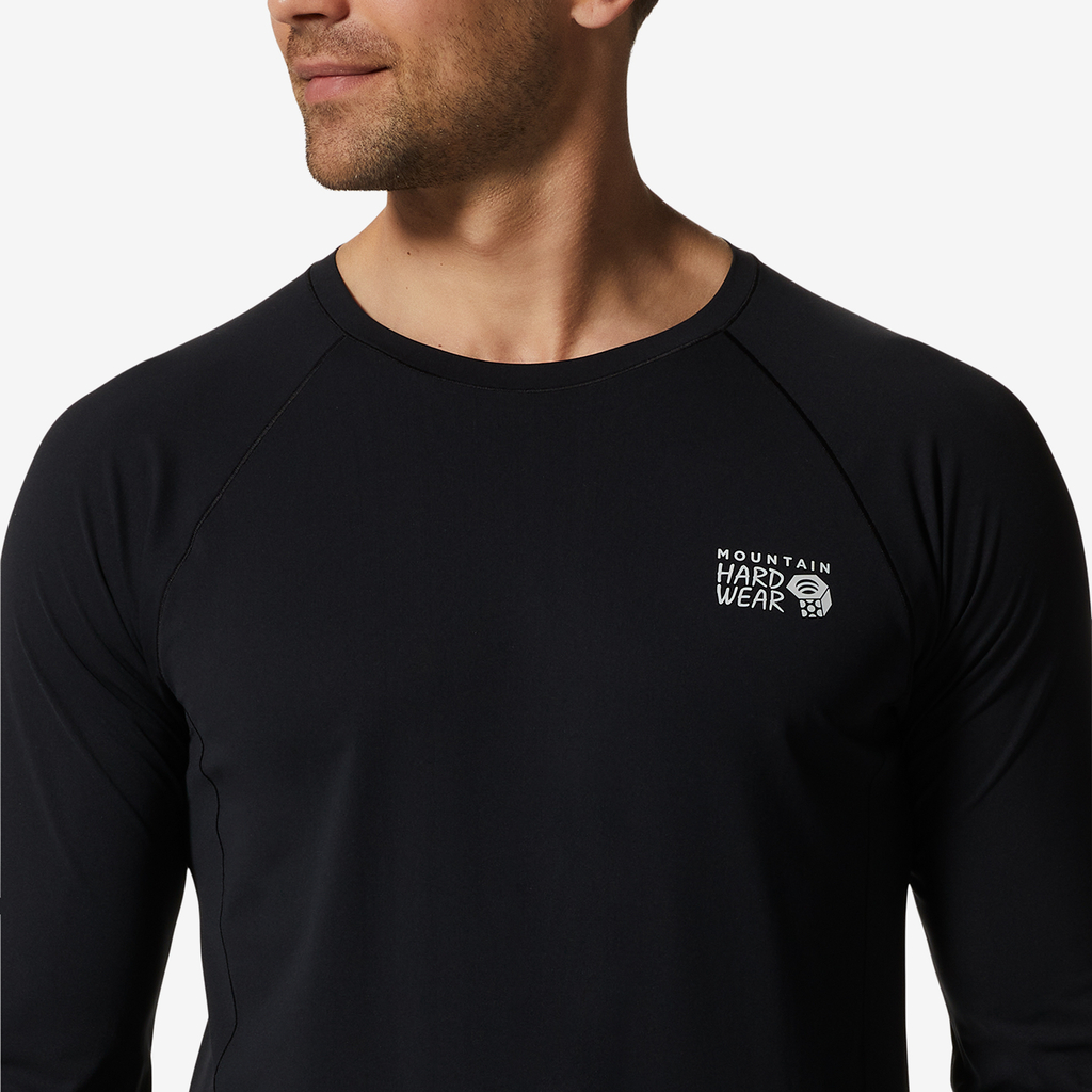 Mountain Hardwear M Mountain Stretch™ Long Sleeve in SCHWARZ