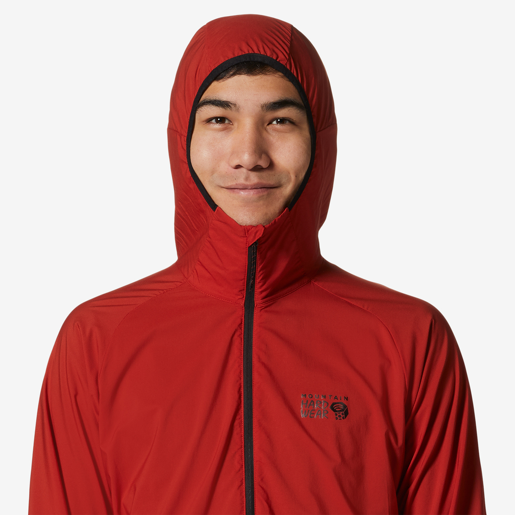 Mountain Hardwear M Kor AirShell Outdoorjacke für Herren in ROT