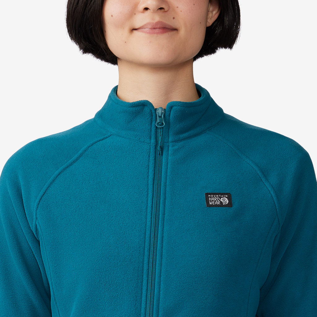 Mountain Hardwear W Microchill™ Full Zip Jacket in BLAU