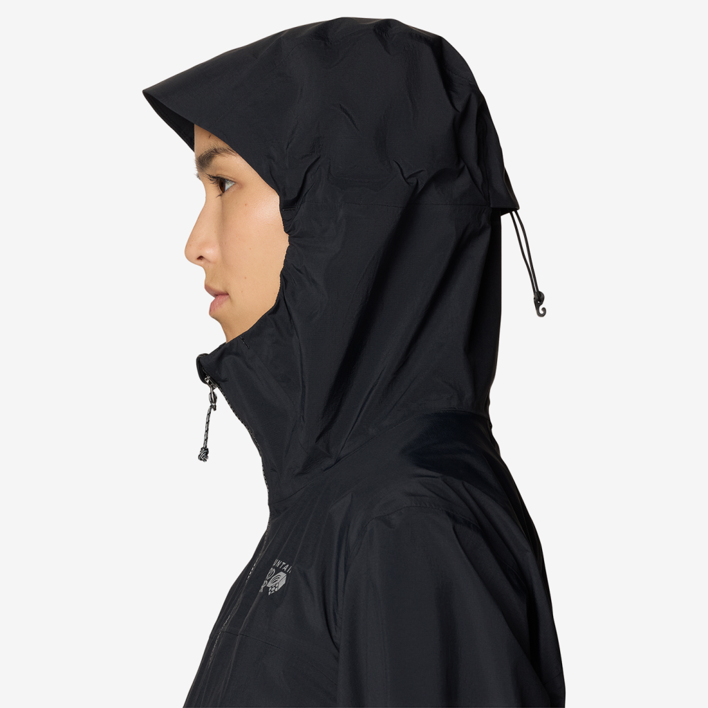 Mountain Hardwear W Cloud Cipher™ Hooded Jacket in SCHWARZ