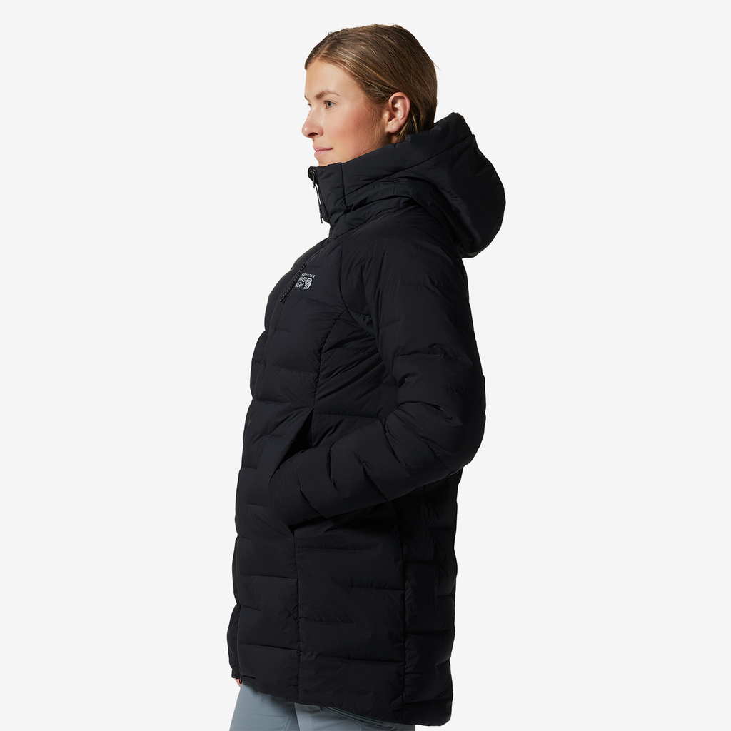 Mountain Hardwear W Stretchdown Parka für Damen in SCHWARZ