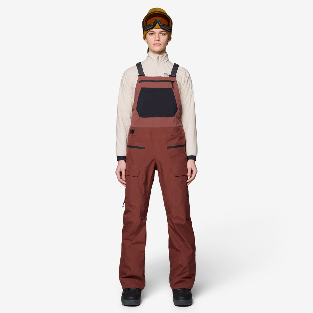 Mountain Hardwear W Boundary Ridge™ GORE-TEX Bib in BRAUN