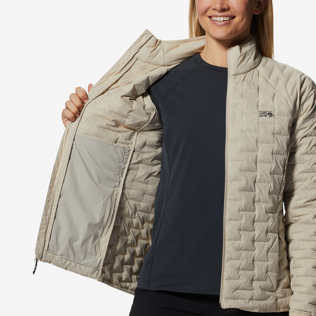 Mountain Hardwear W Stretchdown™ Light Jacket in BEIGE