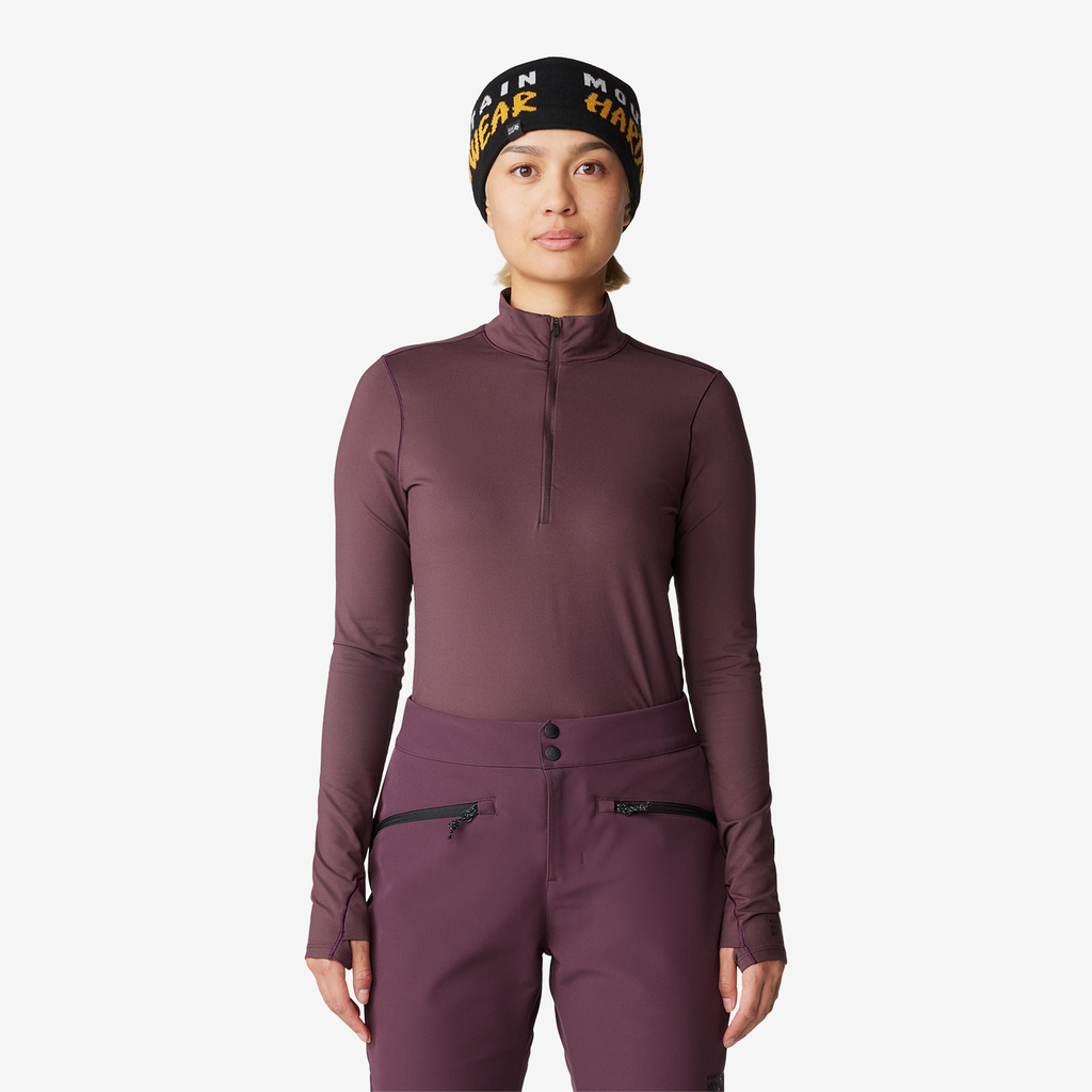 Mountain Hardwear W Butter™ Half Zip in VIOLETT