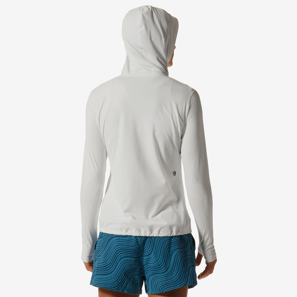 Mountain Hardwear W Crater Lake LS Funktionsshirt für Damen in WEISS