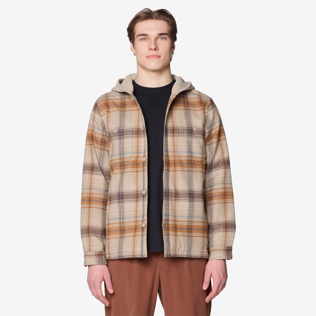 Mountain Hardwear M Plusher™ Microchill Lined Shirt in BEIGE