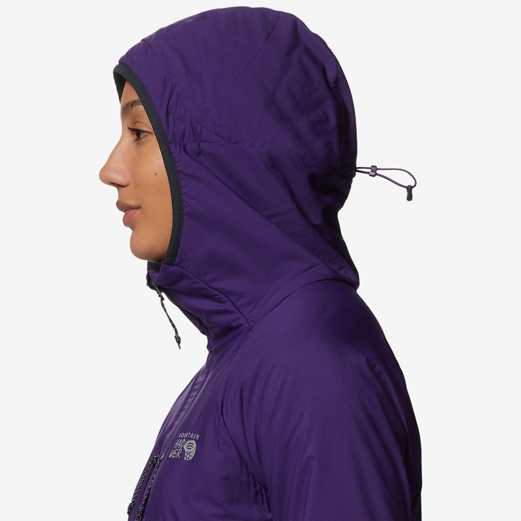 Mountain Hardwear W Kor AirShell Warm Outdoorjacke für Damen in VIOLETT