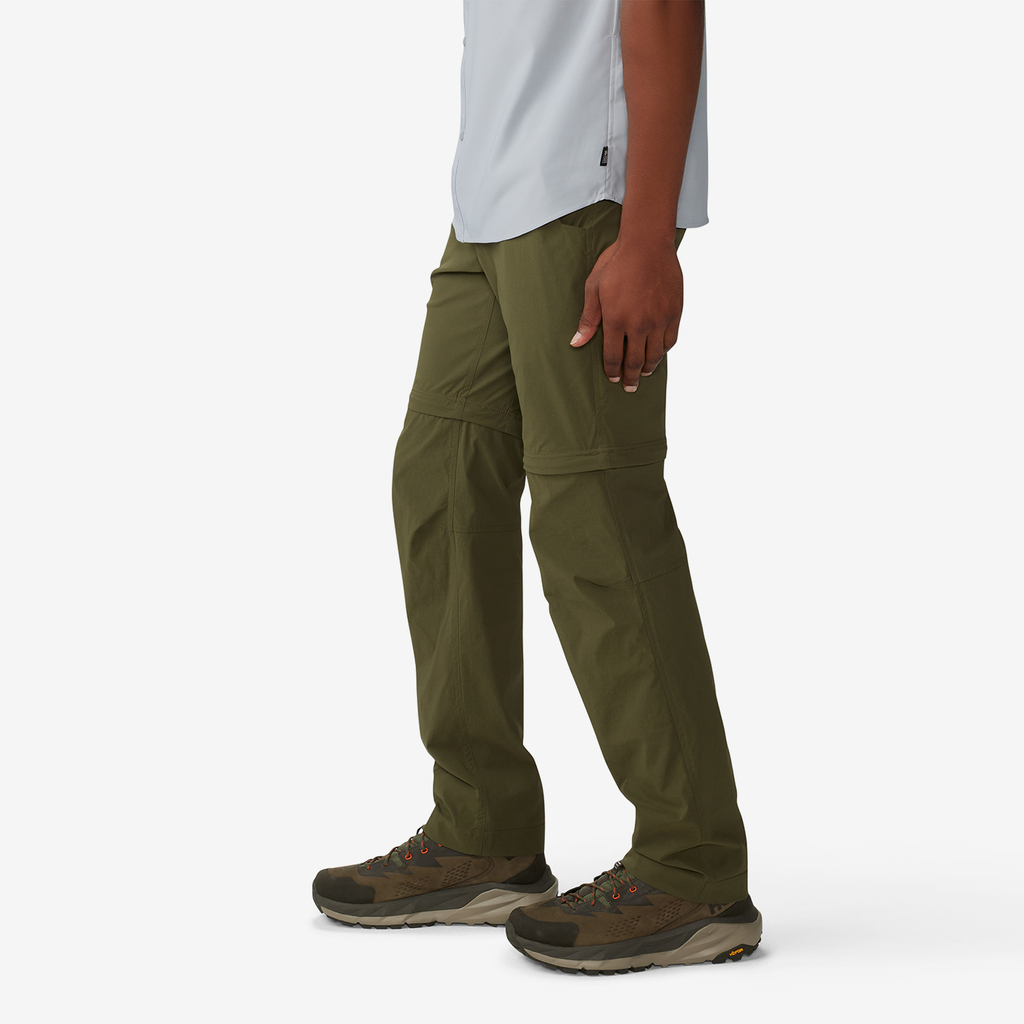 Mountain Hardwear M Basin™ Trek Convertible Pant in GRÜN