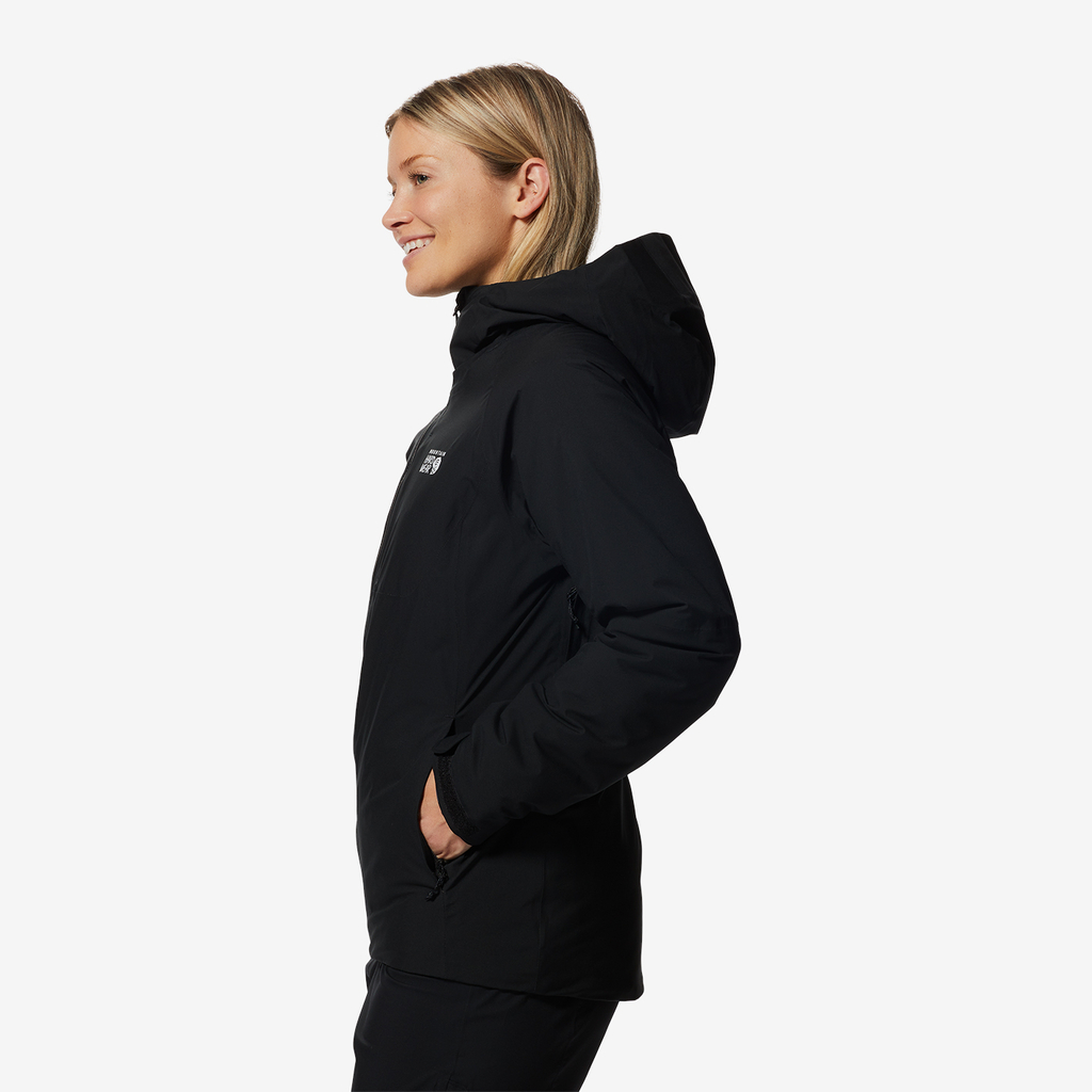 Mountain Hardwear W Stretch Ozonic™ Insulated Jacket in SCHWARZ