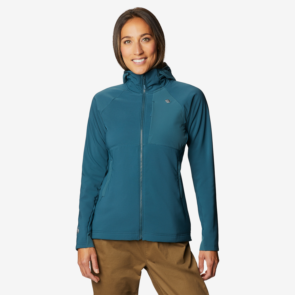 Mountain Hardwear W Keele Hoody für Damen in BLAU