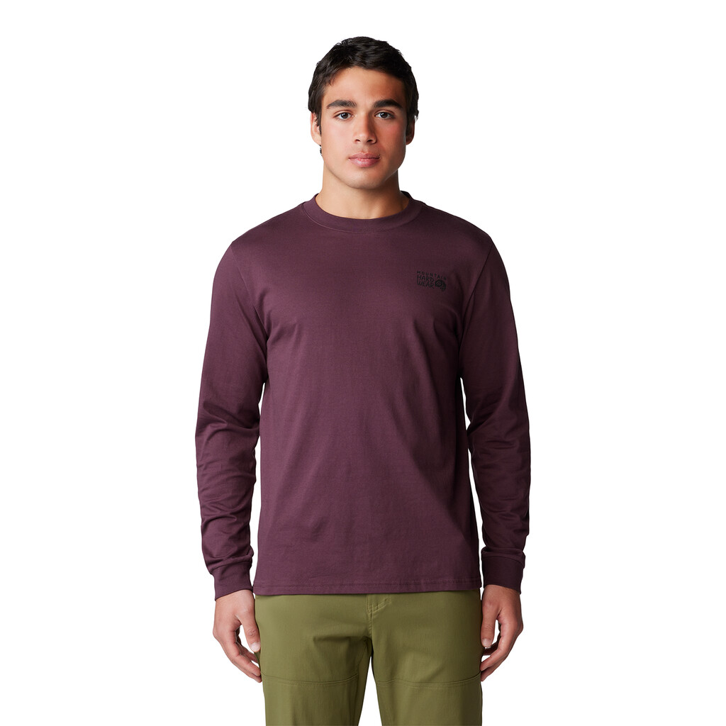 Mountain Hardwear - M Box Logo M Long Sleeve - blackberry 513