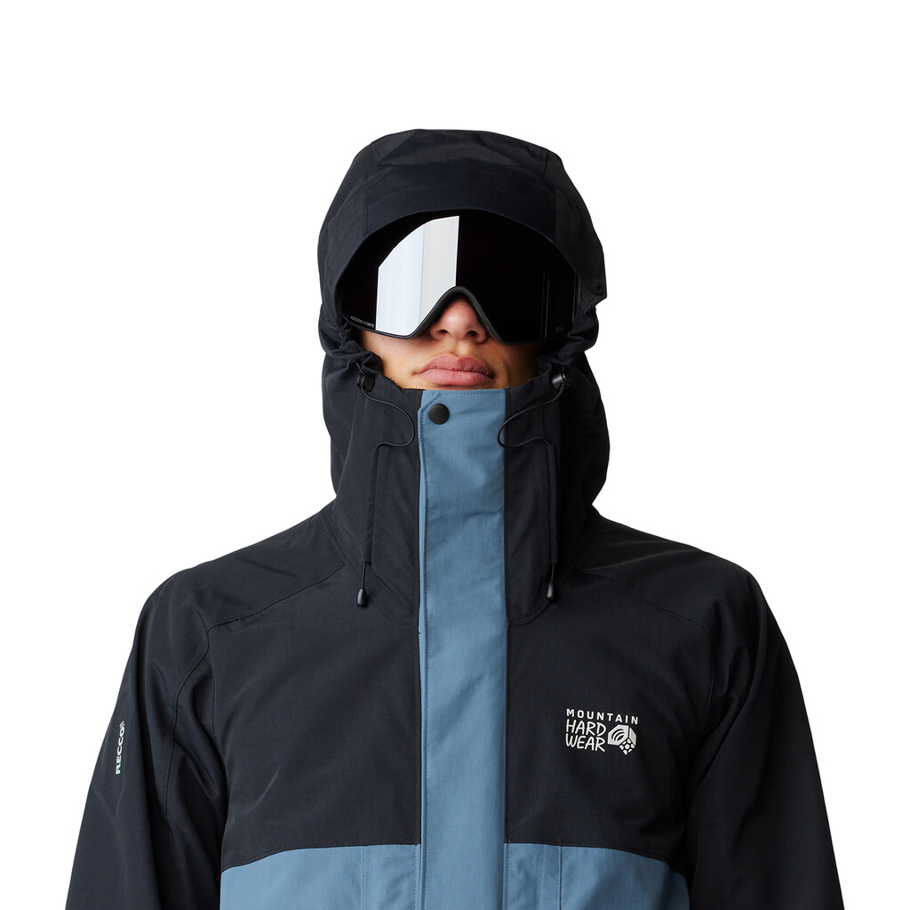 Mountain Hardwear - M First Tracks™ Jacket - adriatic blue, moon blue, black 444