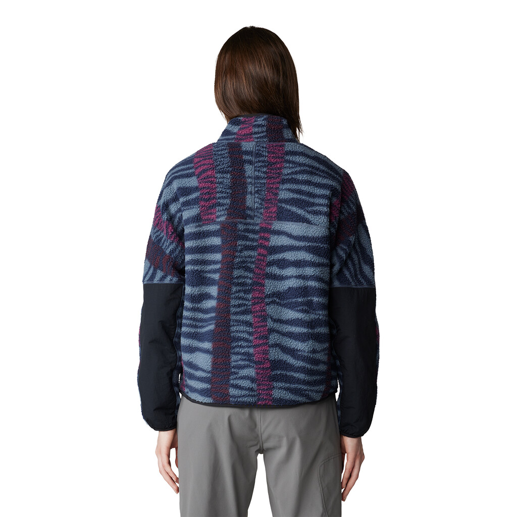 Mountain Hardwear - W HiCamp™ Printed Pullover - montauk blue ridge stripe print 431