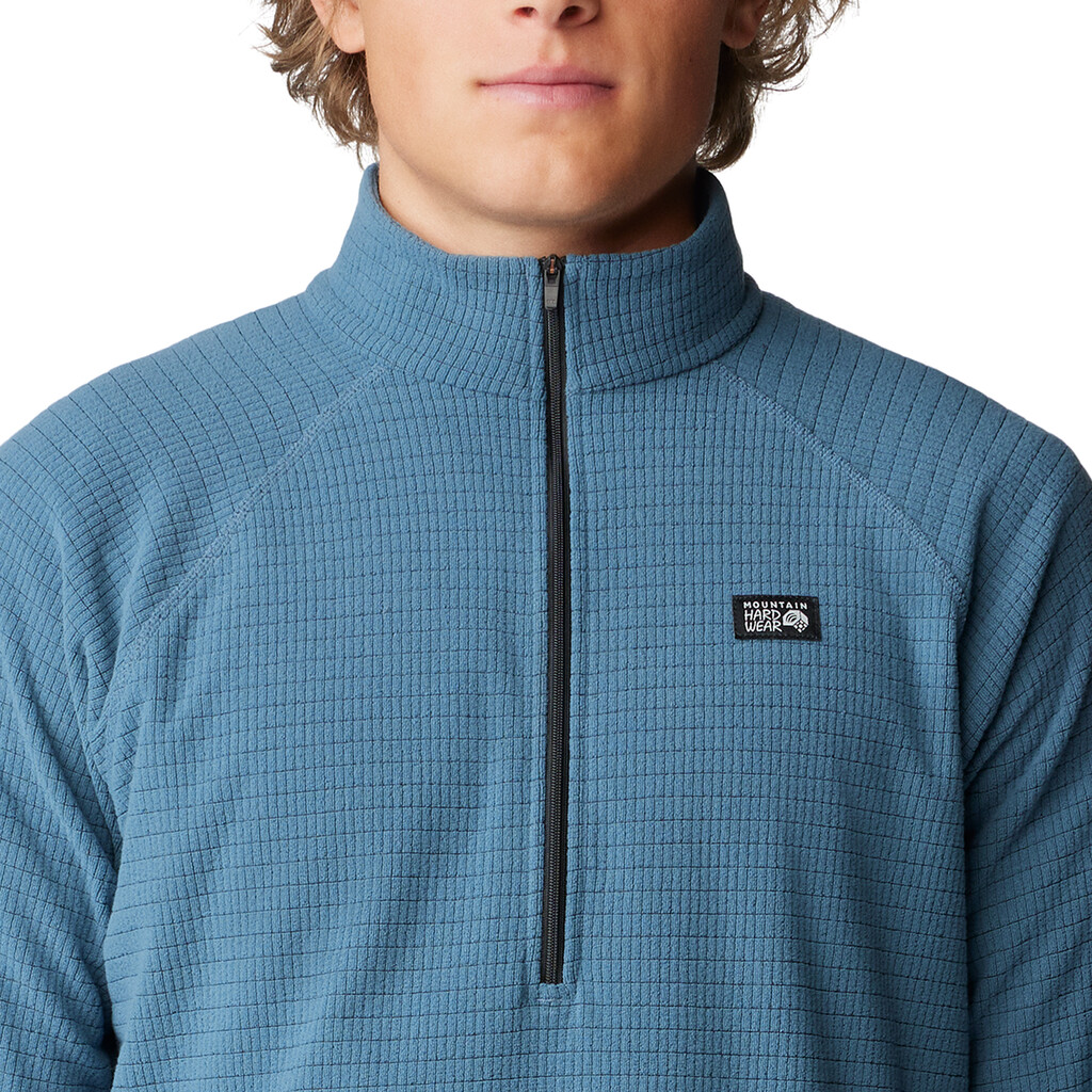 Mountain Hardwear - M Summit Grid™ Half Zip - adriatic blue 444