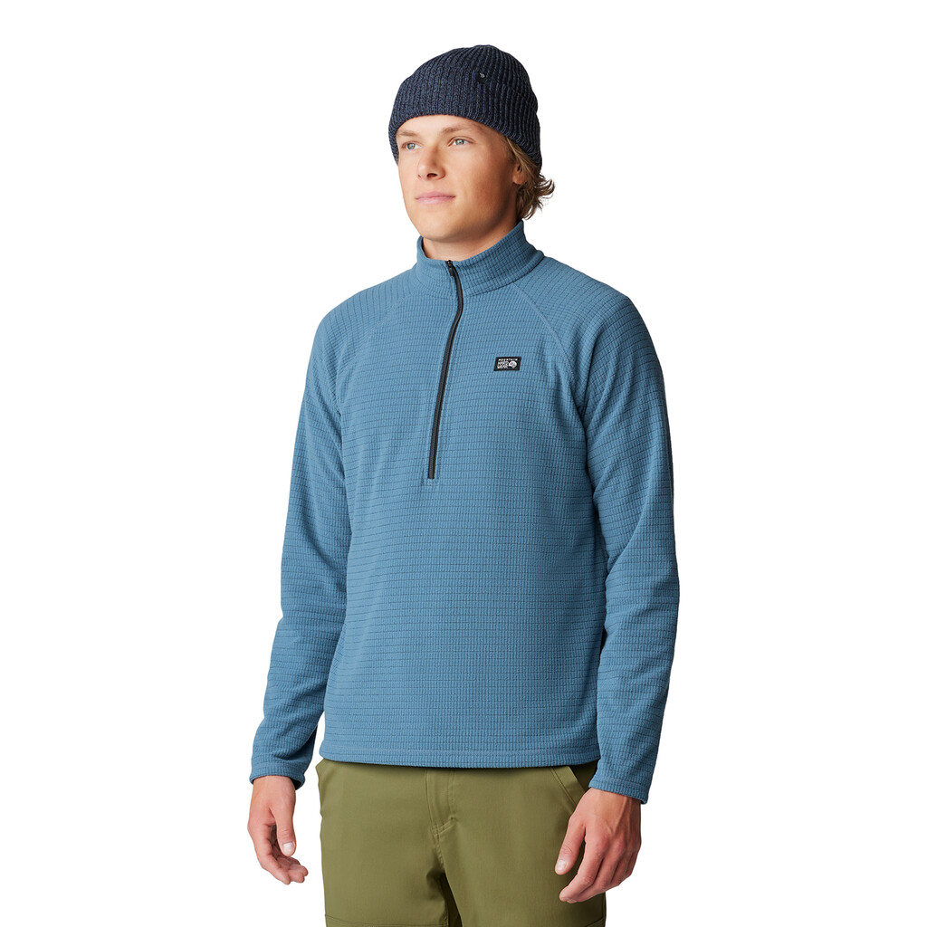 Mountain Hardwear - M Summit Grid™ Half Zip - adriatic blue 444